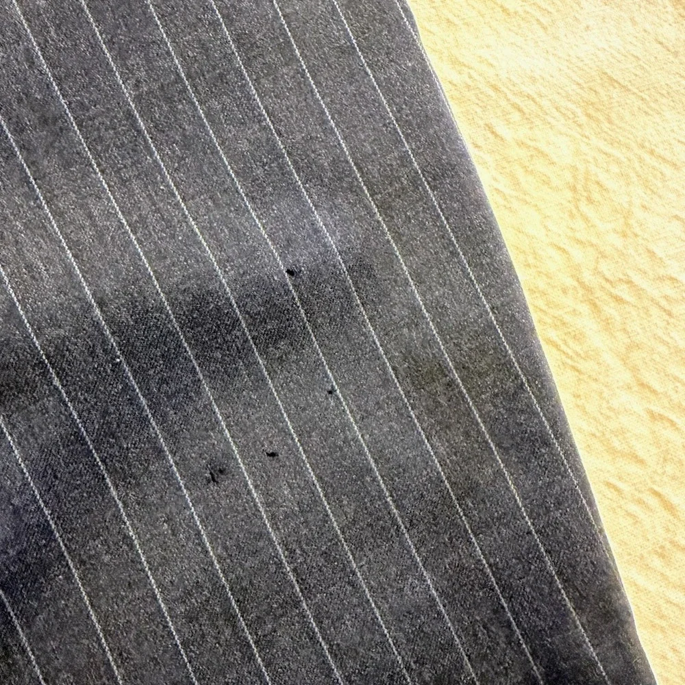 Brooks Brothers 1818 Madison Wool Dress Pants Mens 42x39 Pleated Pinstripe Italy